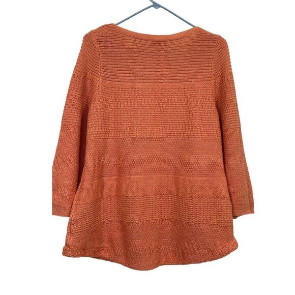 Chico’s beach sweater size large loose weave oversized. - Picture 3 of 5